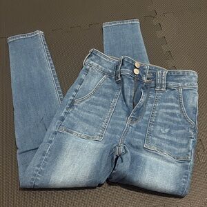 American Eagle Outfitters High Rise Blue Jeans